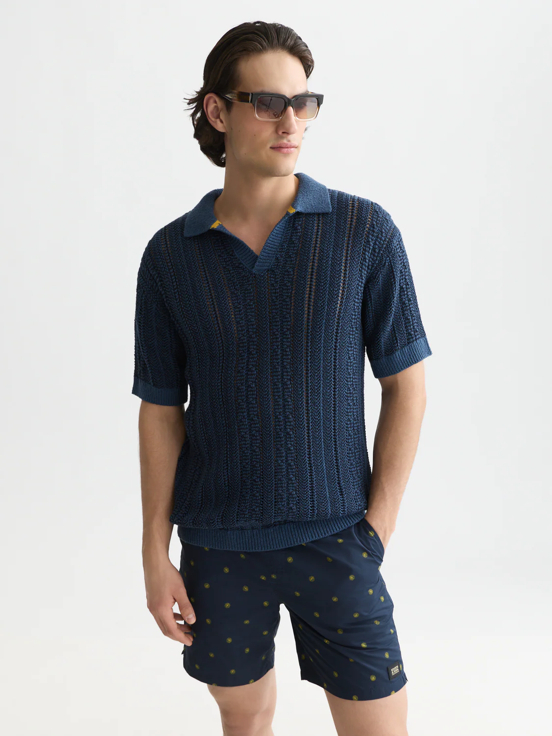 Multi stitch extra dropped shoulder polo - Image 8