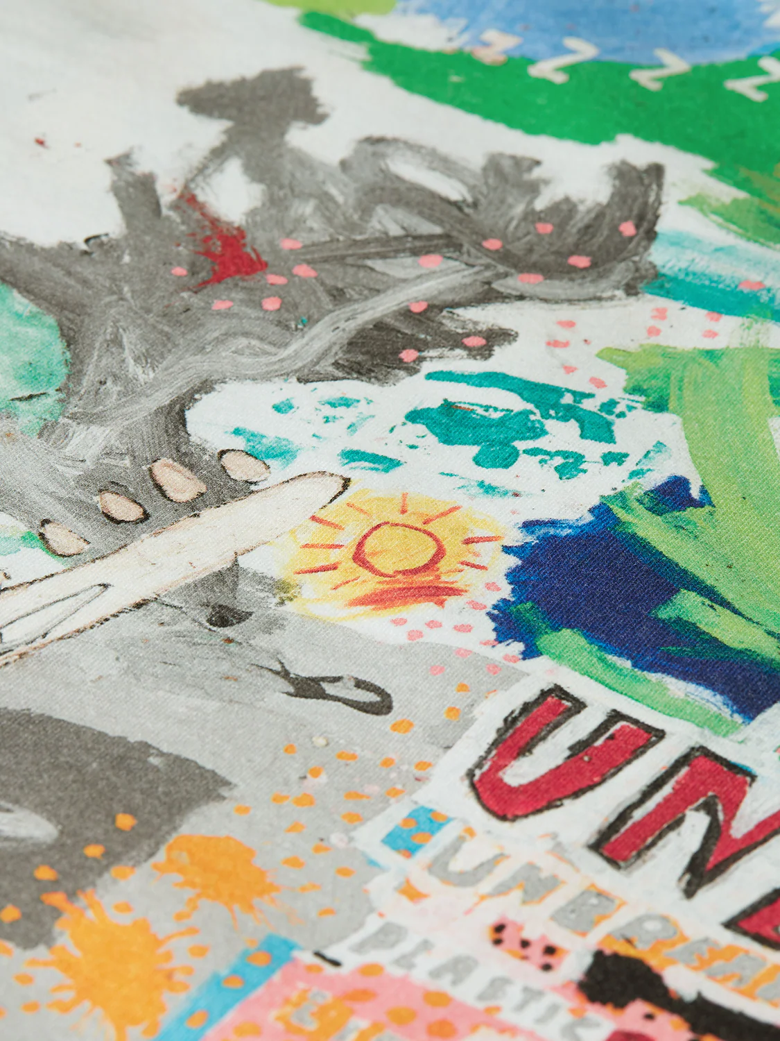 Scotch & Soda x Basquiat Boys' Printed Relaxed T-Shirt - Image 3