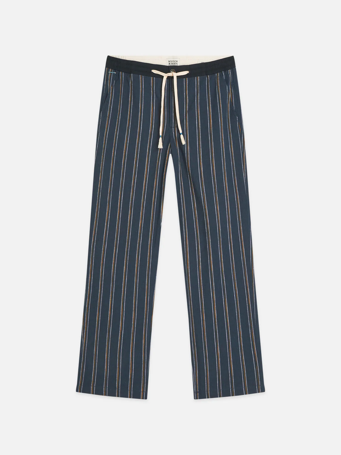 Otis striped linen blend straight jogger - Image 5