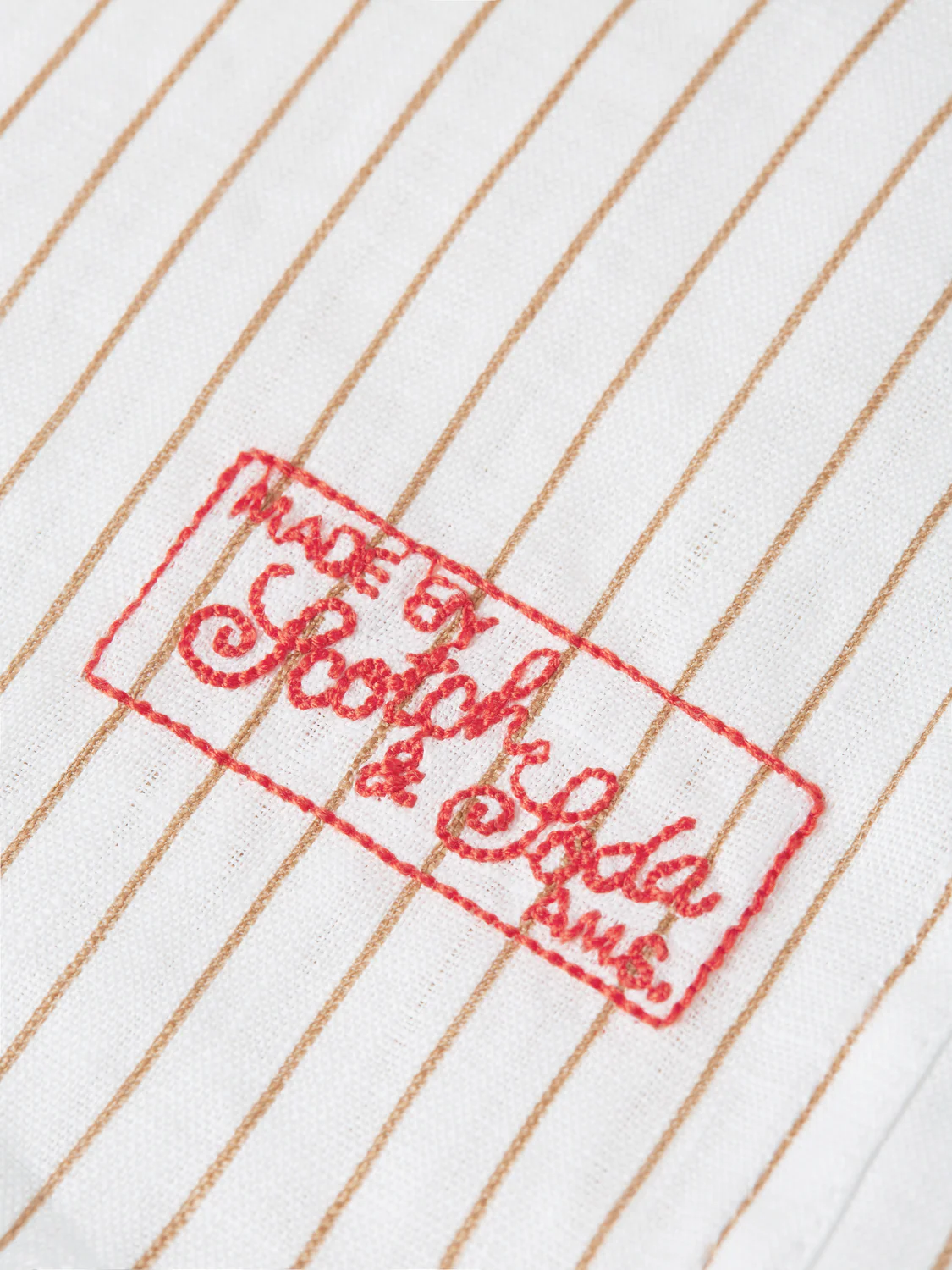 Striped linen regular-fit shirt - Image 14