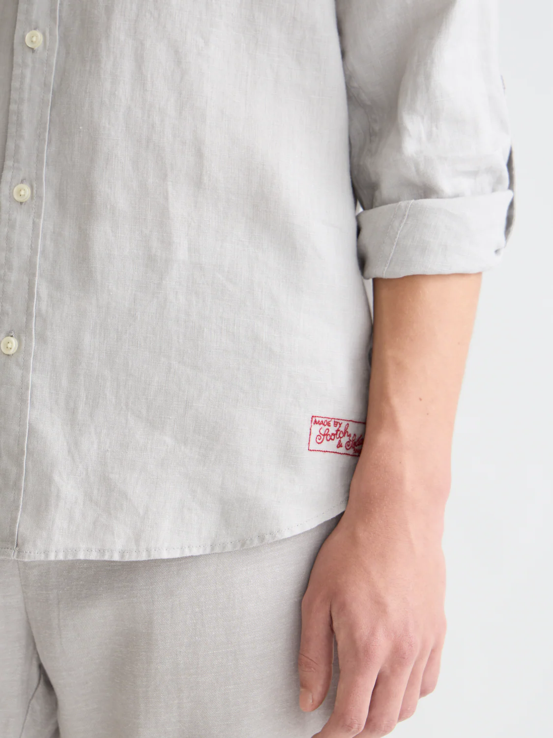 Seasonal Essentials linen shirt - Image 3