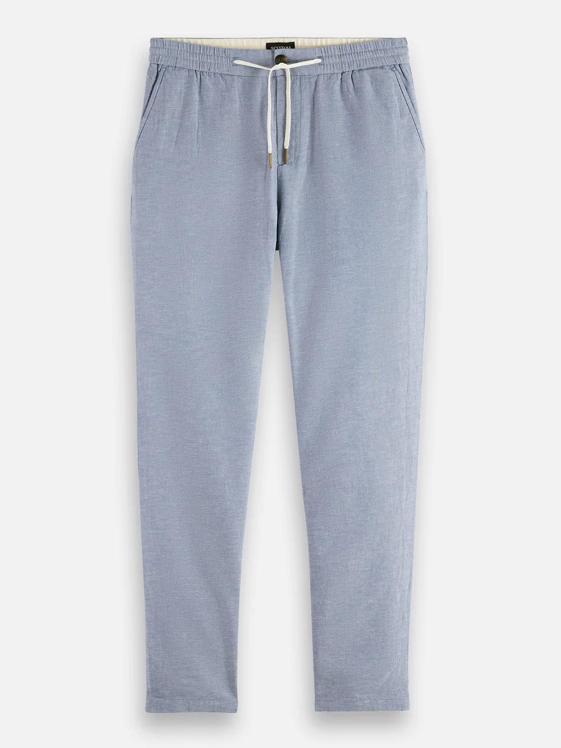 Seasonal Essentials Warren cotton-linen twill jogger - Image 5