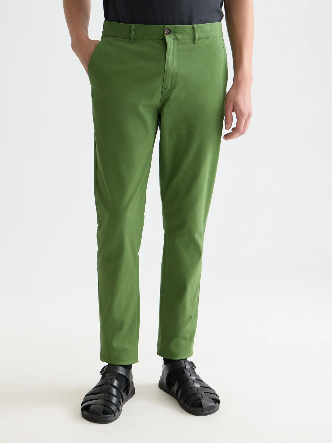 Seasonal Essentials Stuart cotton-blend twill chino - Image 2