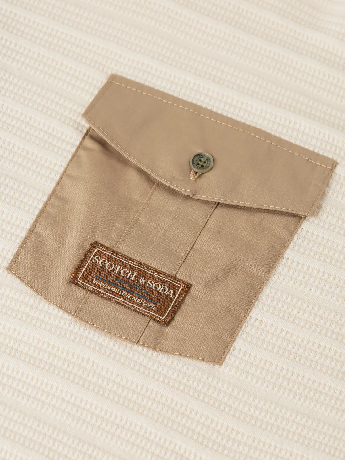 Structured chest pocket relaxed-fit pullover - Image 14