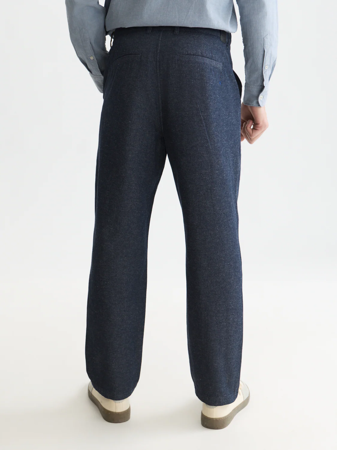 Harper cotton-linen tapered chino - Image 4