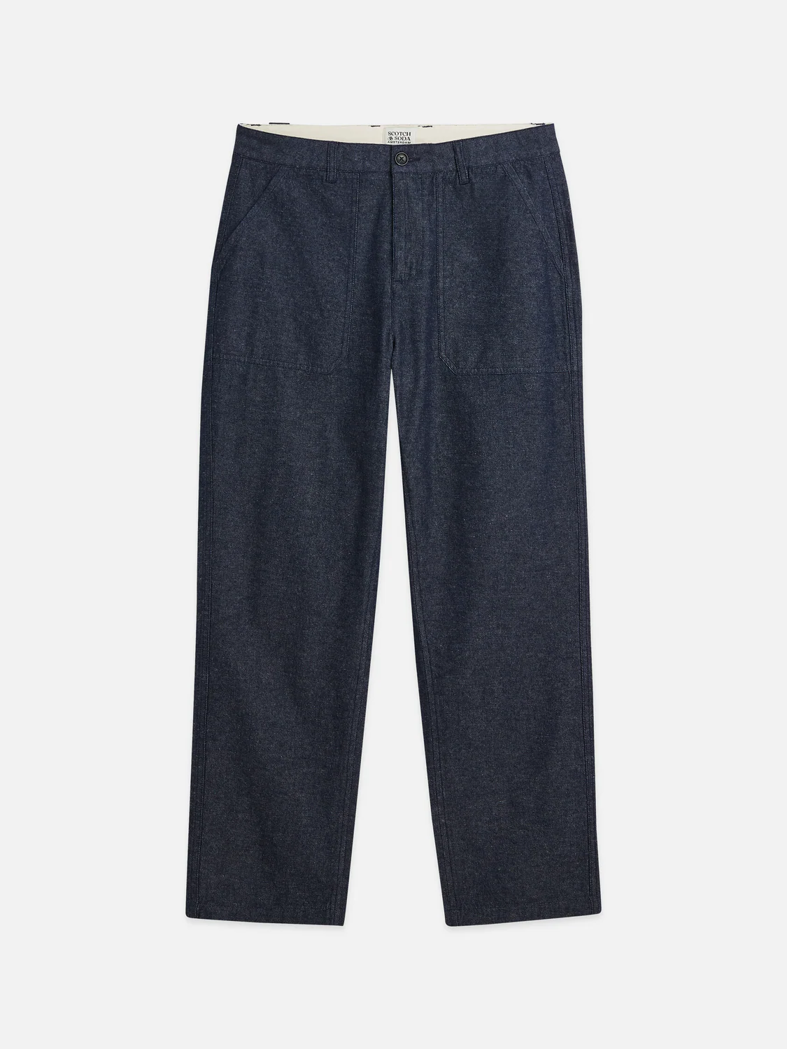 Harper cotton-linen tapered chino - Image 5