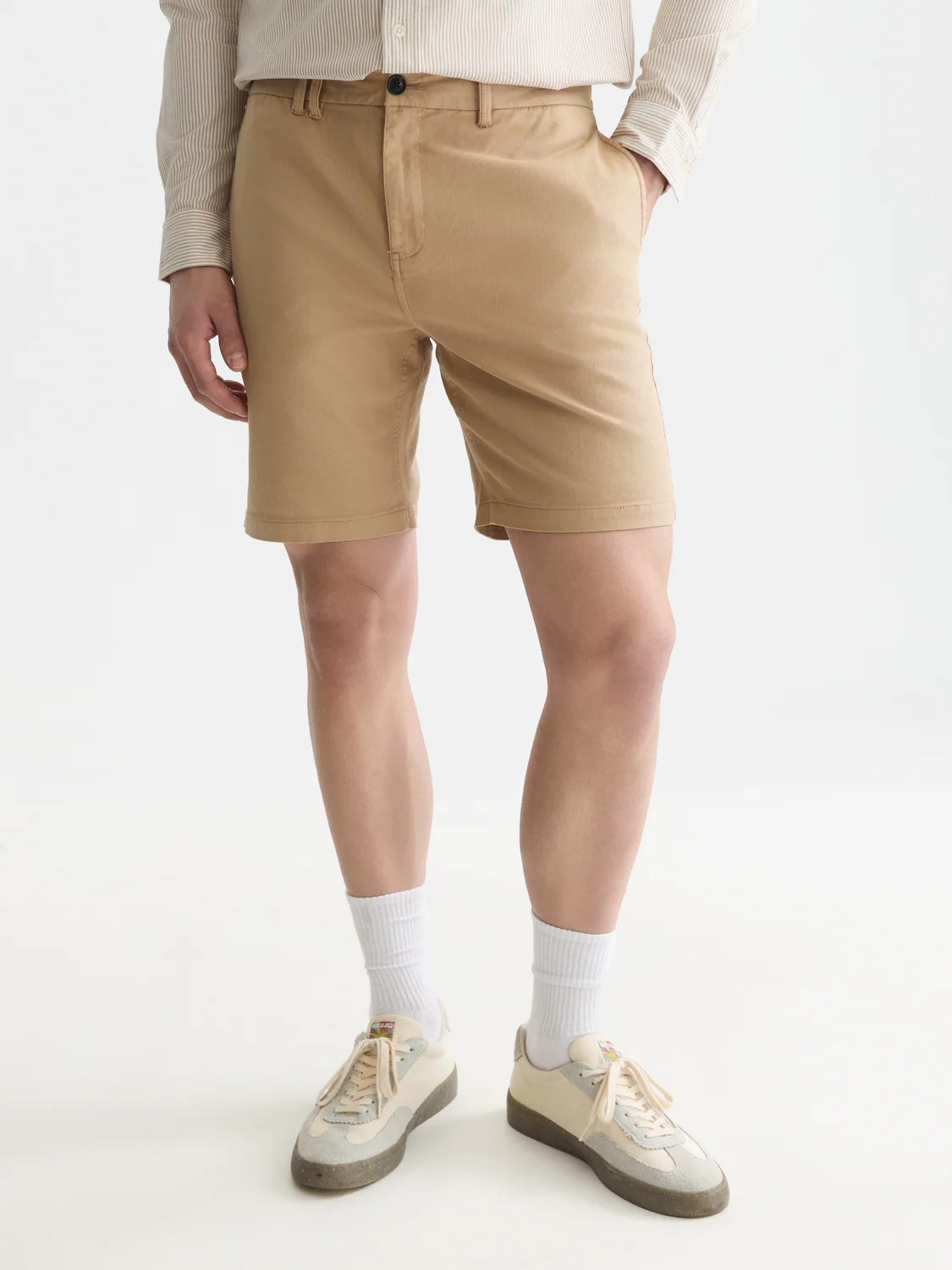 Stuart cotton twill shorts - Image 9