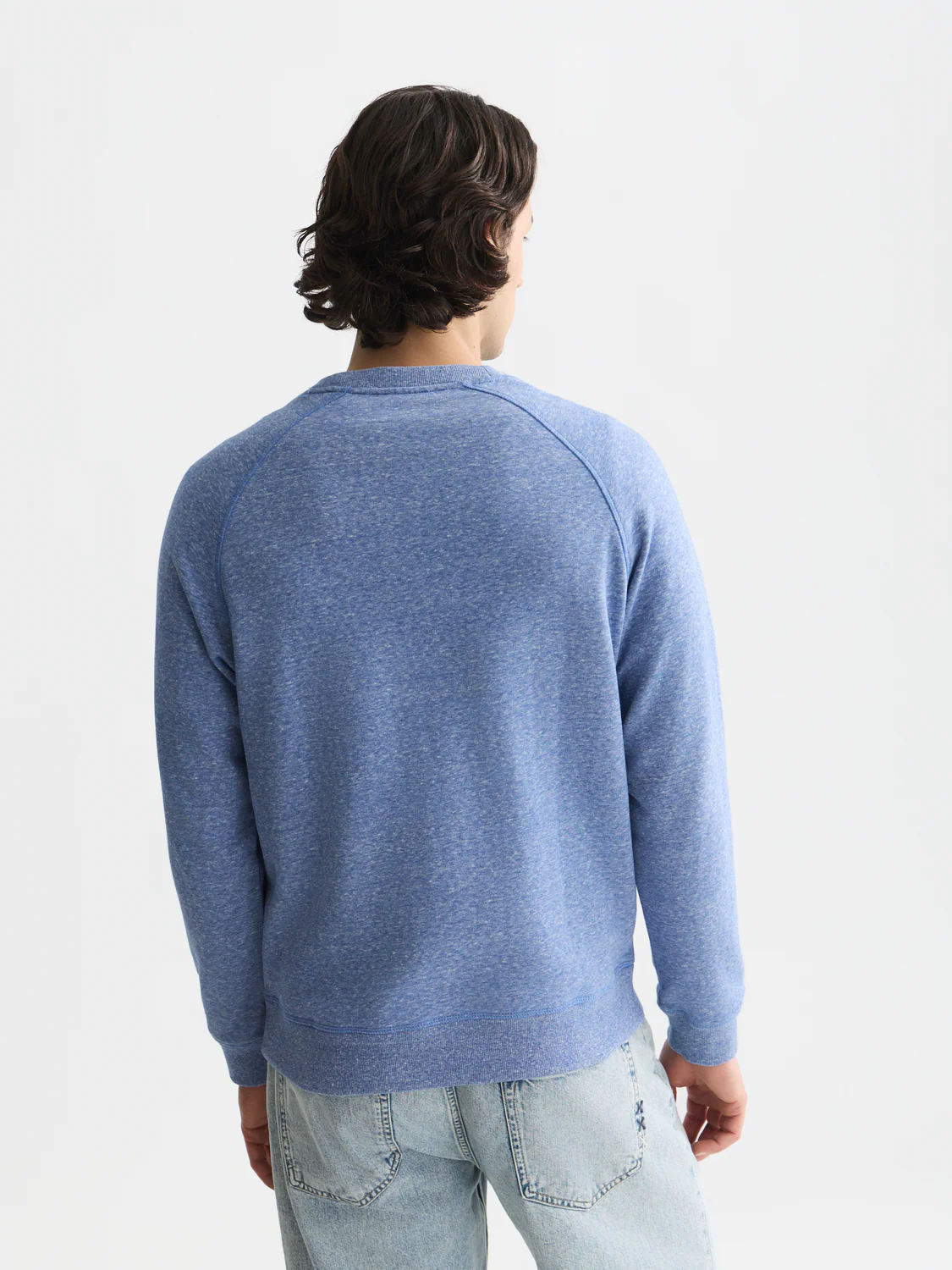 Melange regular-fit sweatshirt - Image 11