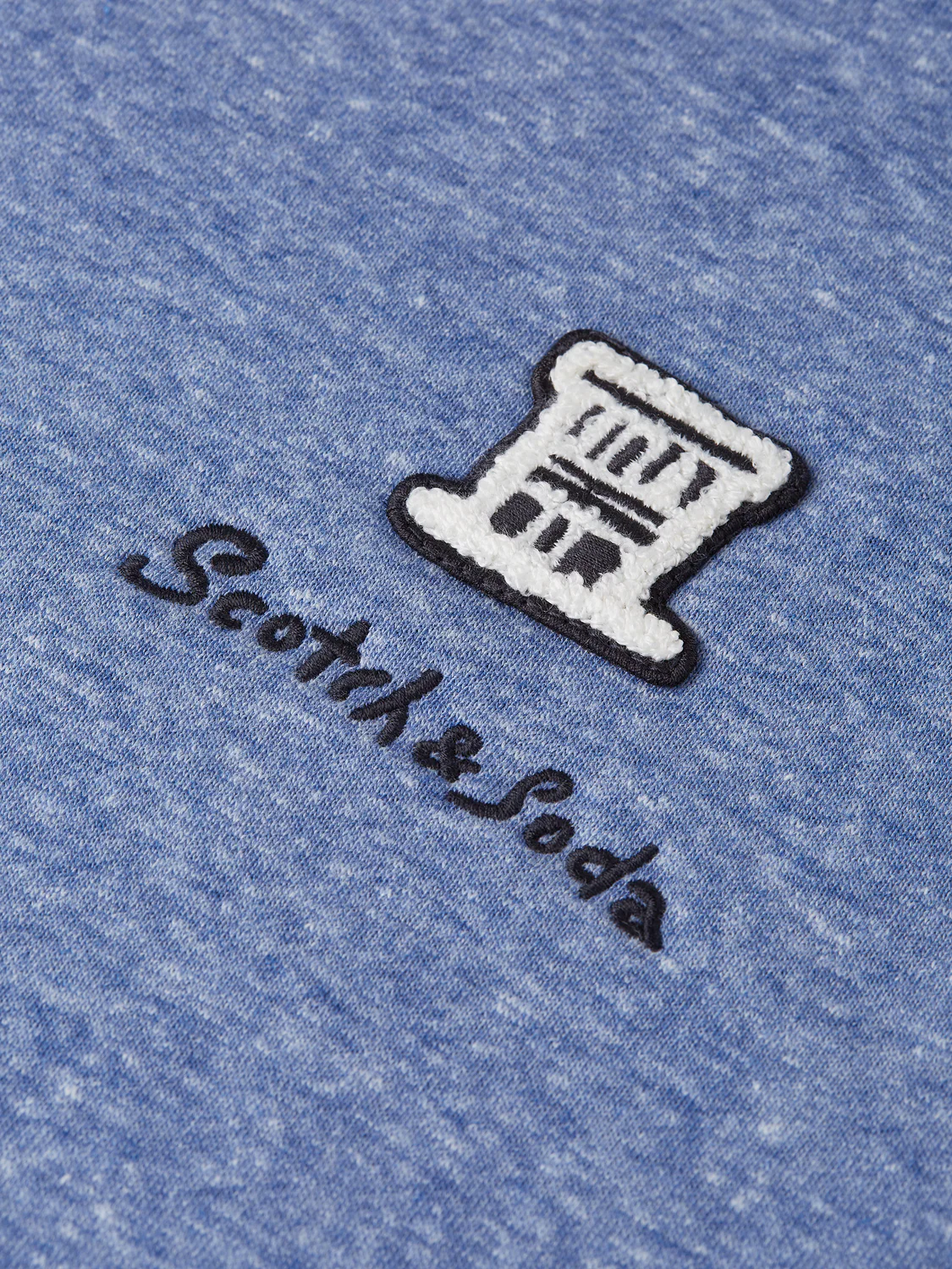 Melange regular-fit sweatshirt - Image 14