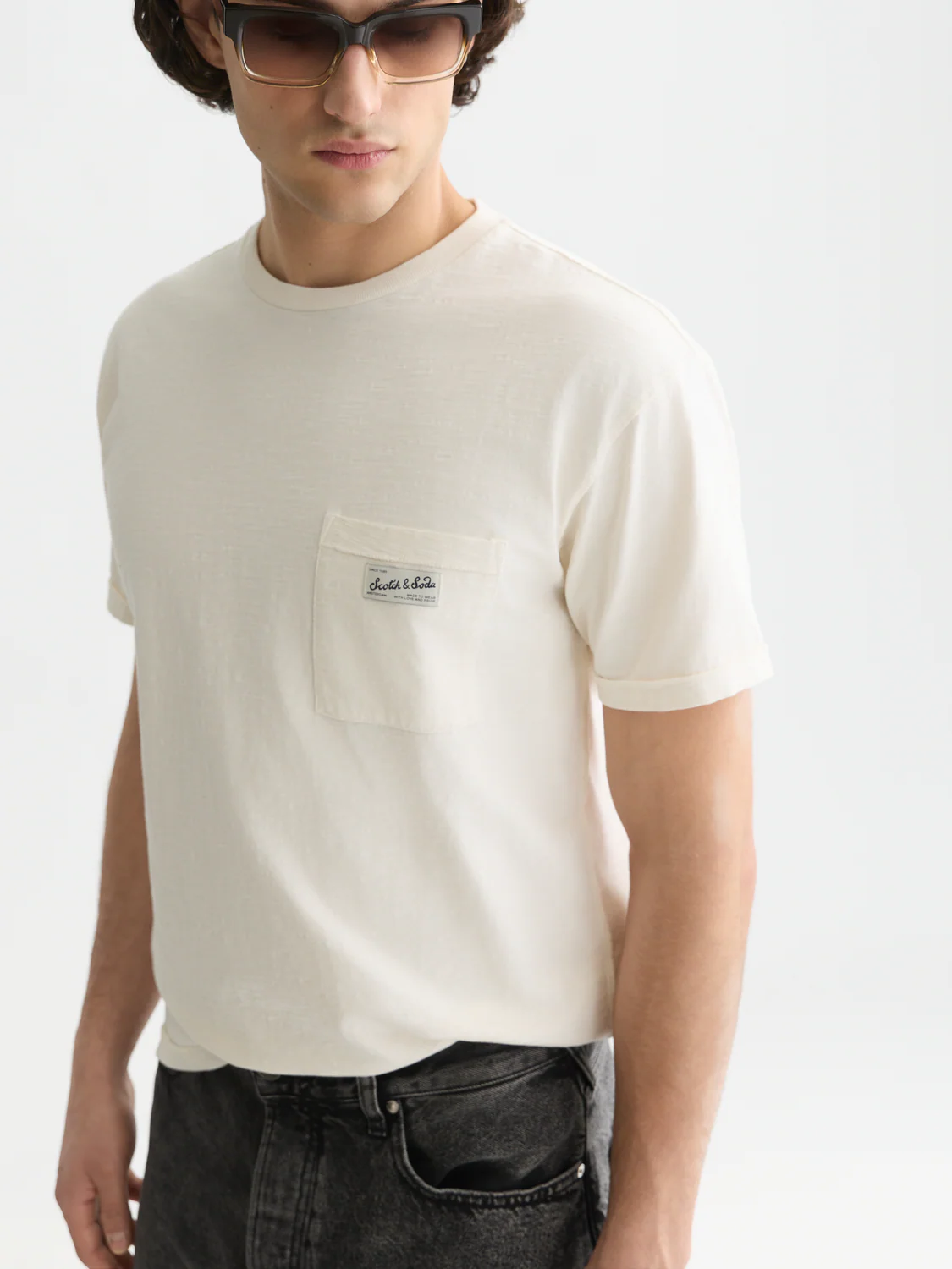 Garment-dyed relaxed T-shirt - Image 3