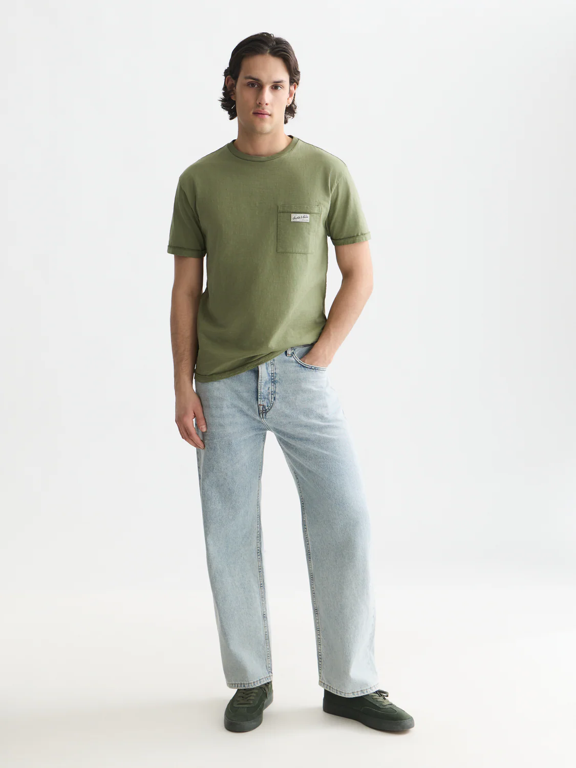 Garment-dyed relaxed T-shirt - Image 9