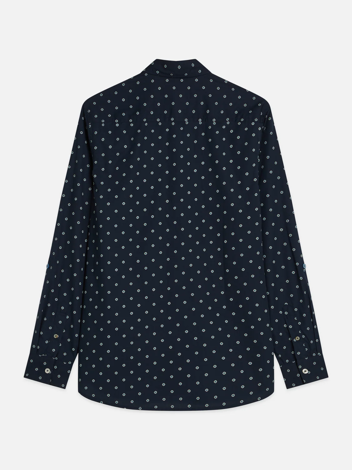 Printed cotton poplin shirt - Image 6