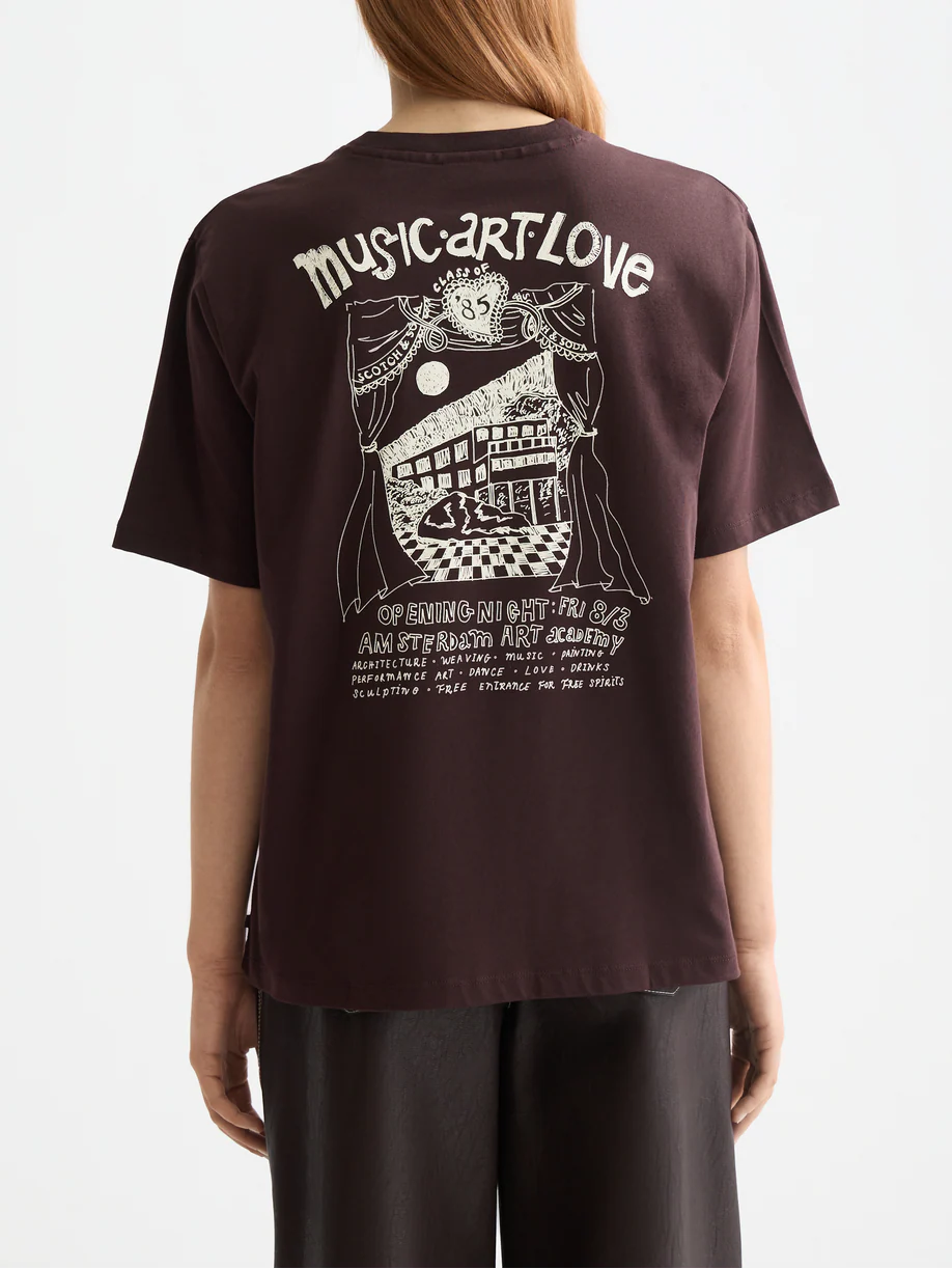 Artwork loose fit T-shirt - Image 4