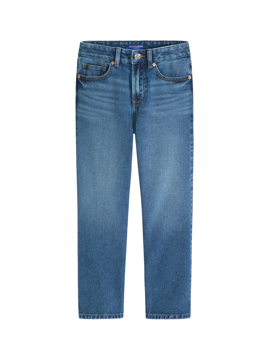 MEDIUM 5PKT STRAIGHT FIT JEAN