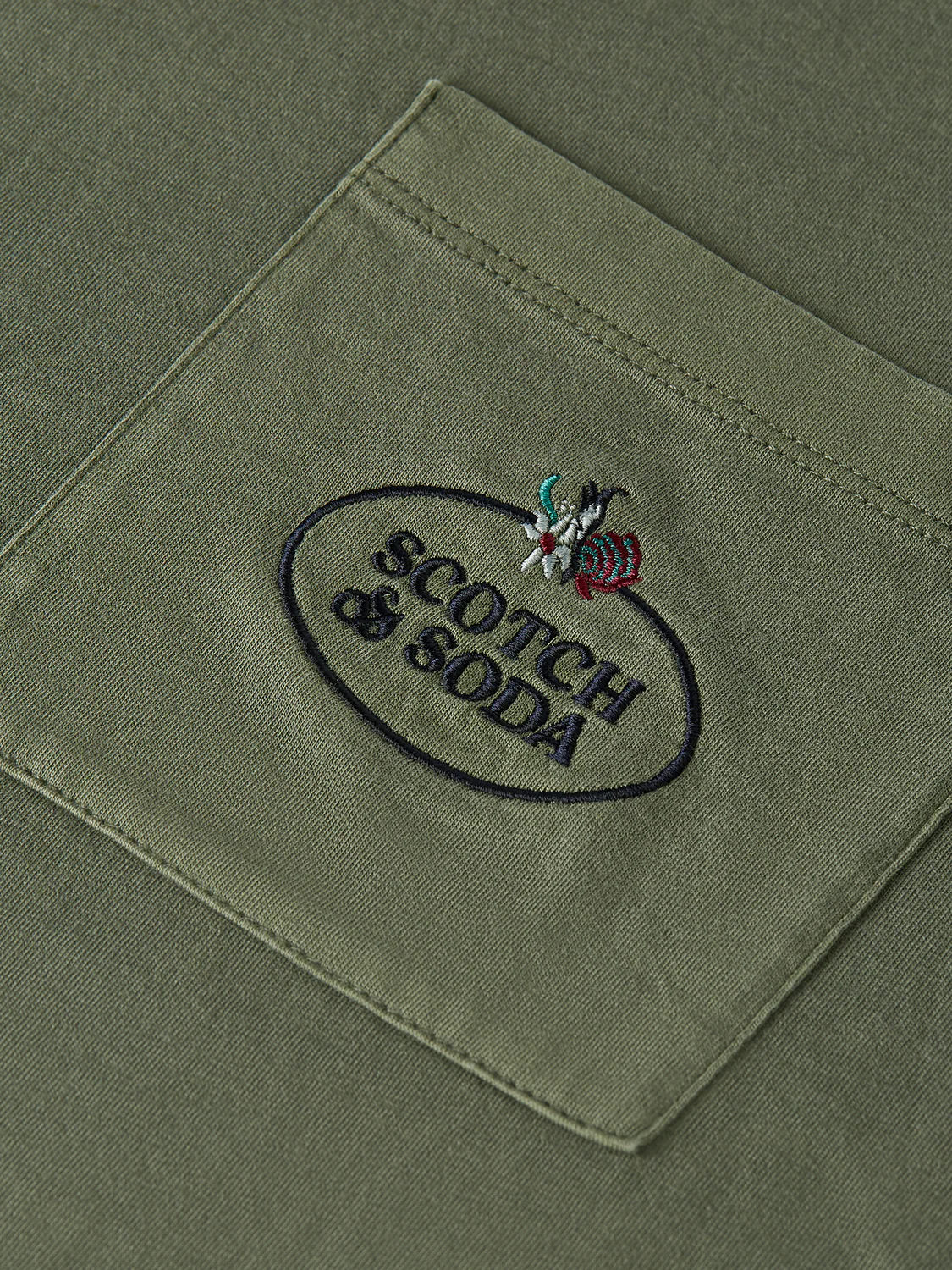 GARMENT DYED SS POCKET TEE - Image 12