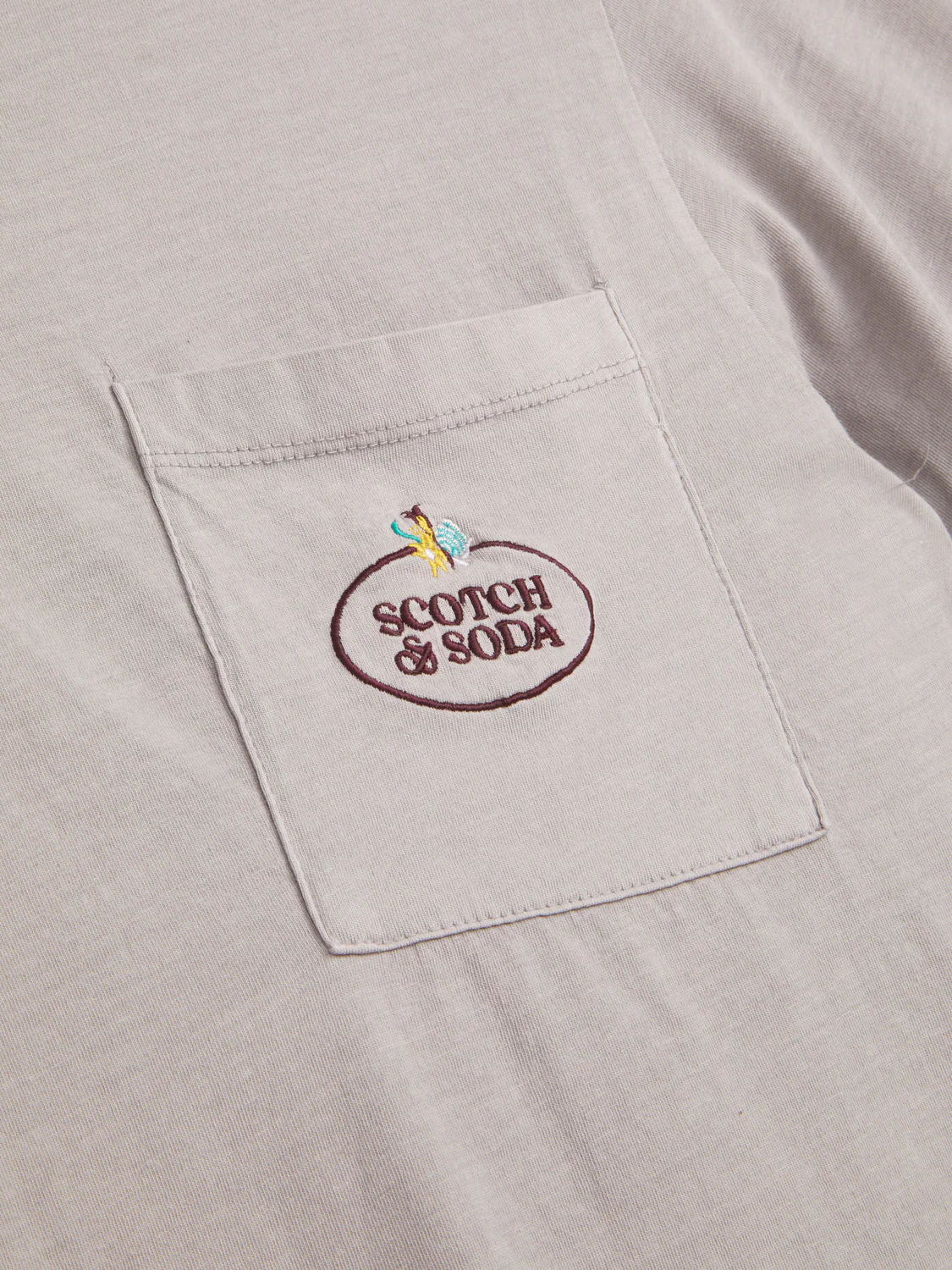 GARMENT DYED SS POCKET TEE - Image 6
