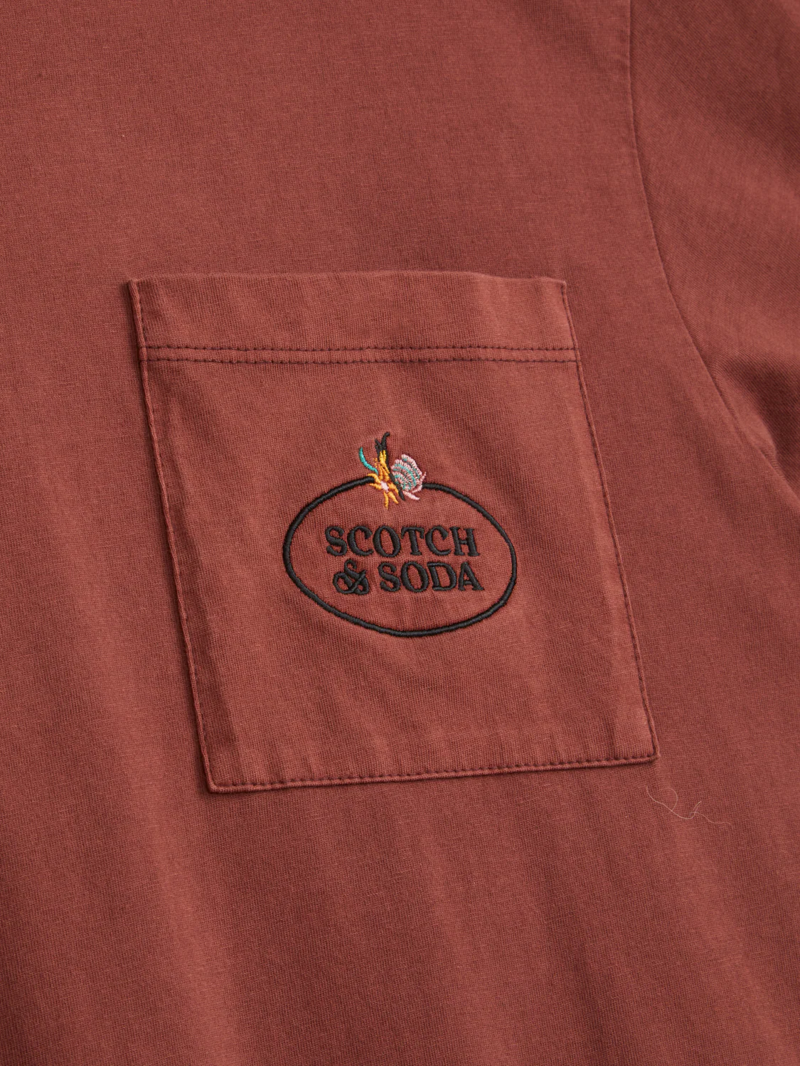 GARMENT DYED SS POCKET TEE - Image 9