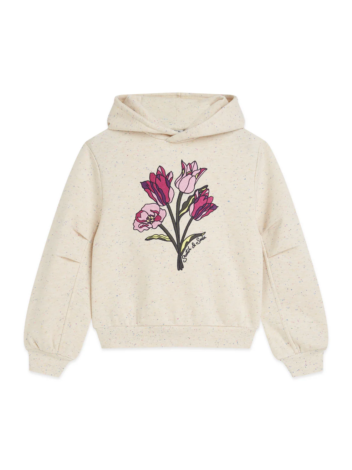 PLEATED SLEEVE HOODIE