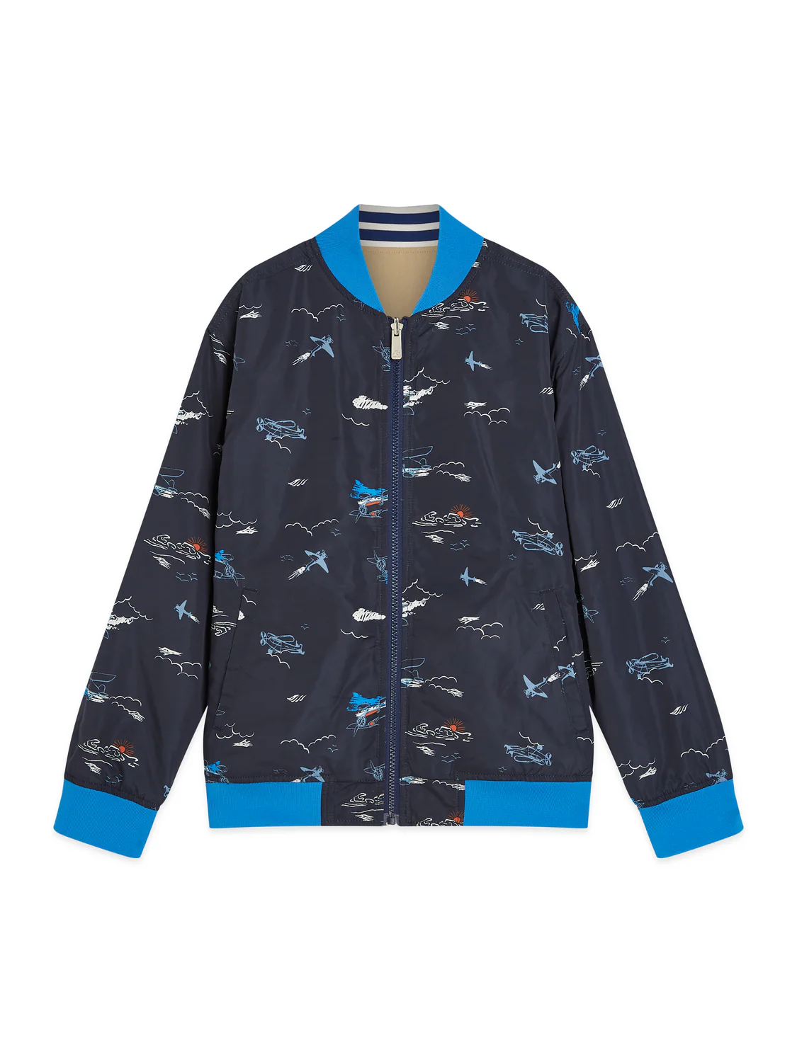 REVERSIBLE BOMBER JACKET - Image 4