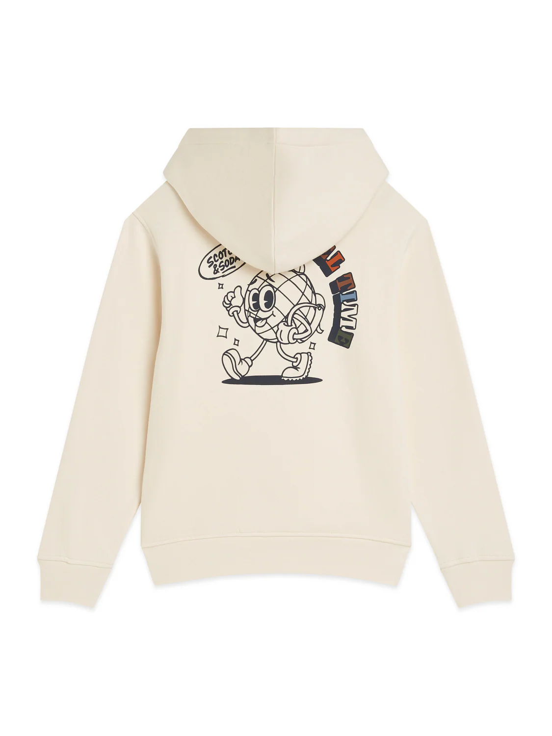 ZIP UP FLEECE HOODIE - Image 2