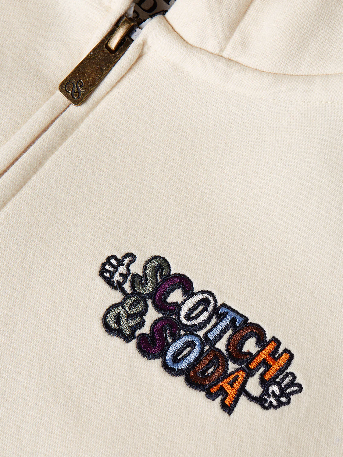 ZIP UP FLEECE HOODIE - Image 3