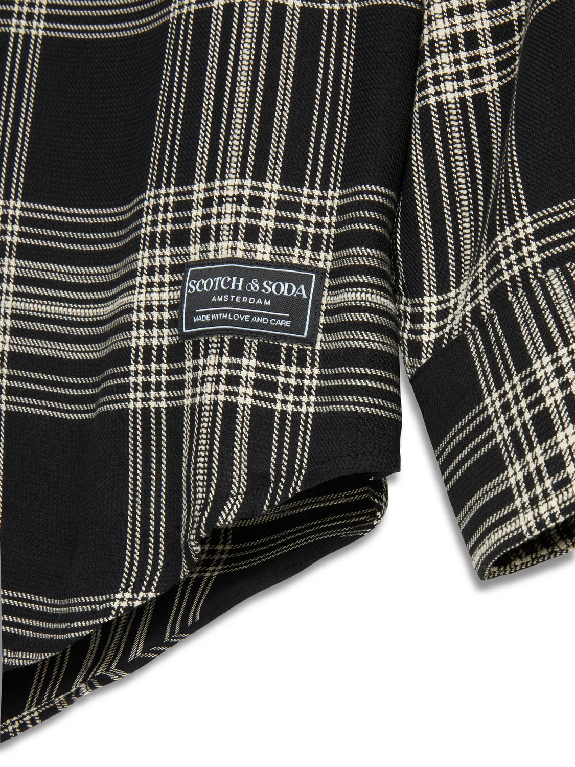 TEXTURED PLAID SHIRT - Image 2