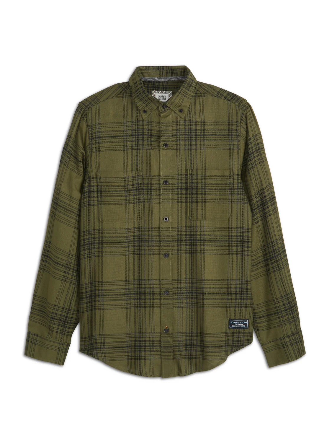 TEXTURED PLAID SHIRT - Image 4