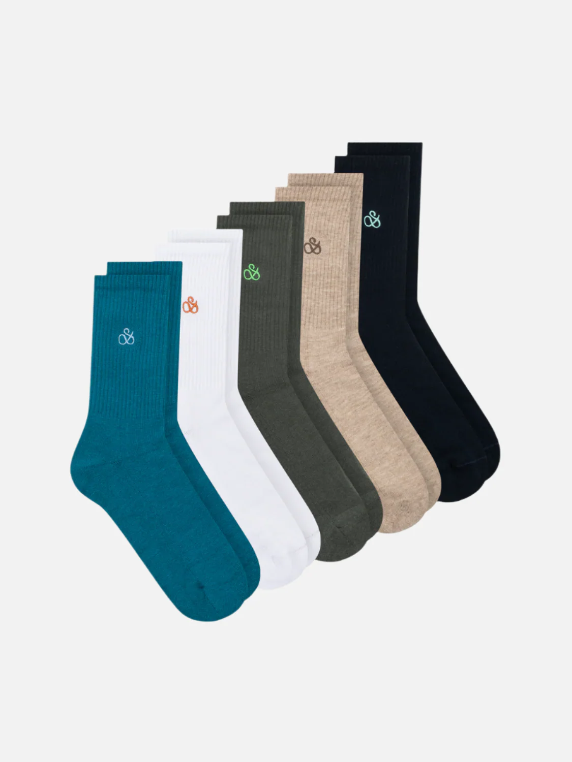 5-PACK MEN'S COTTON BLEND SOCKS - Image 2
