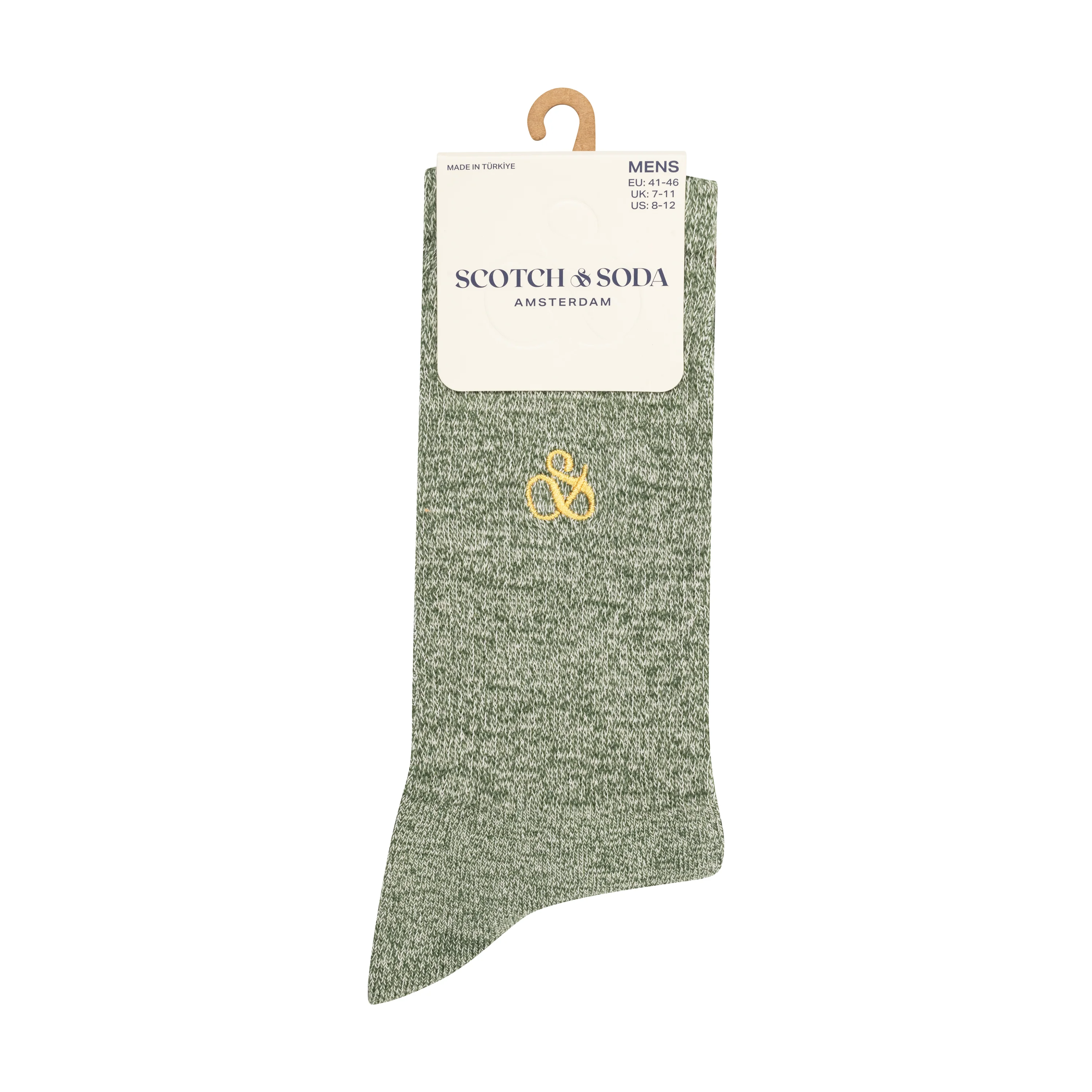 3PK MENS NON TERRY RIBBED CREW SOCKS - Image 3