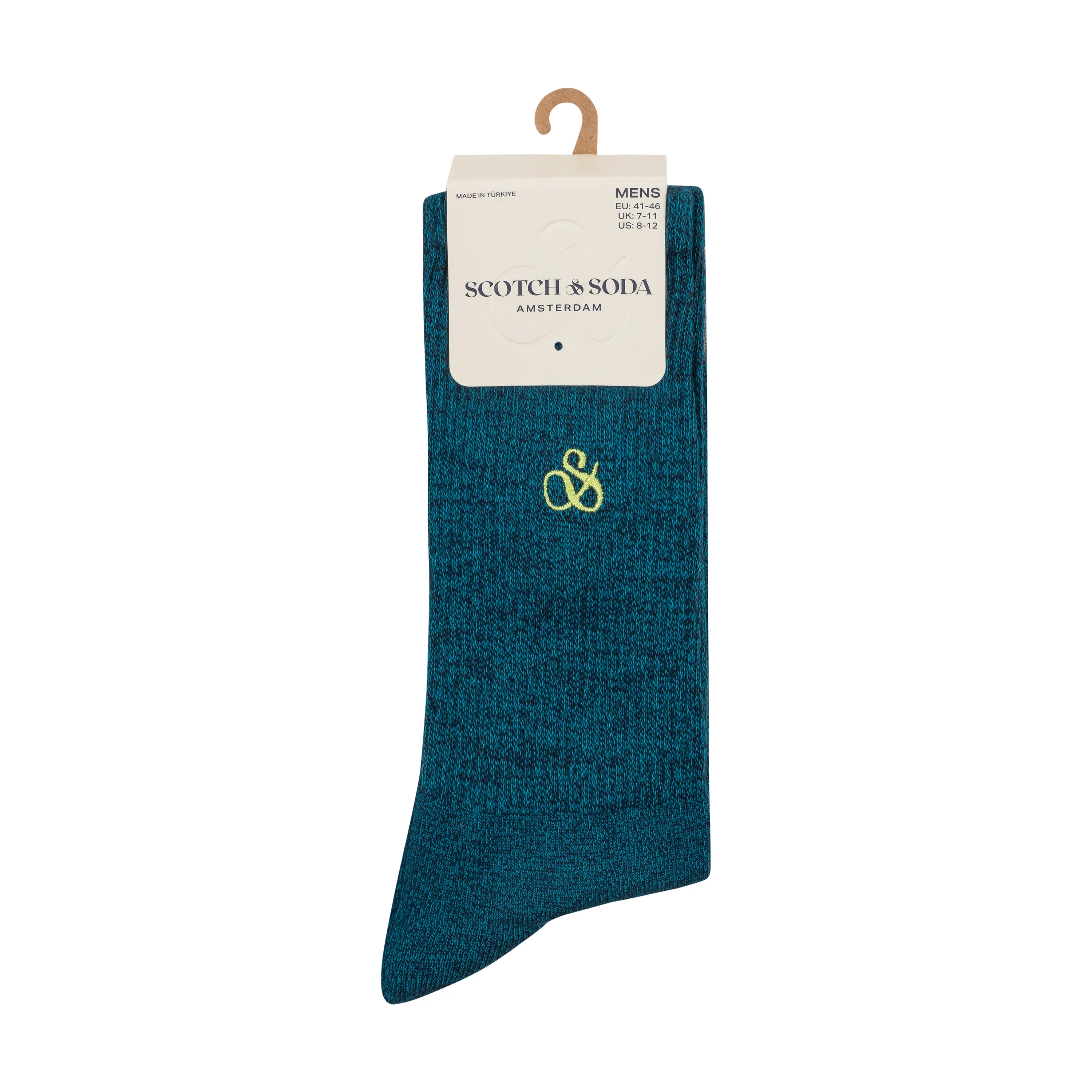 3PK MENS NON TERRY RIBBED CREW SOCKS - Image 6