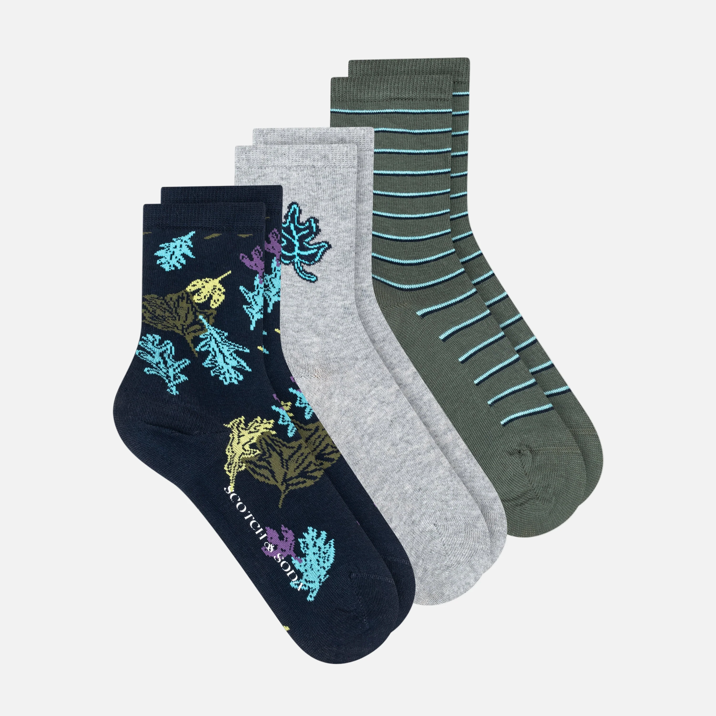 3-PACK BOYS NON TERRY CREW