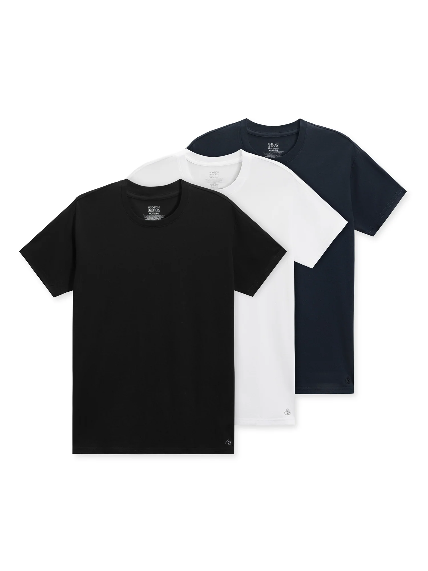 3-PACK MENS ULTRA SOFT CREW NECK T-SHIRTS - Image 11