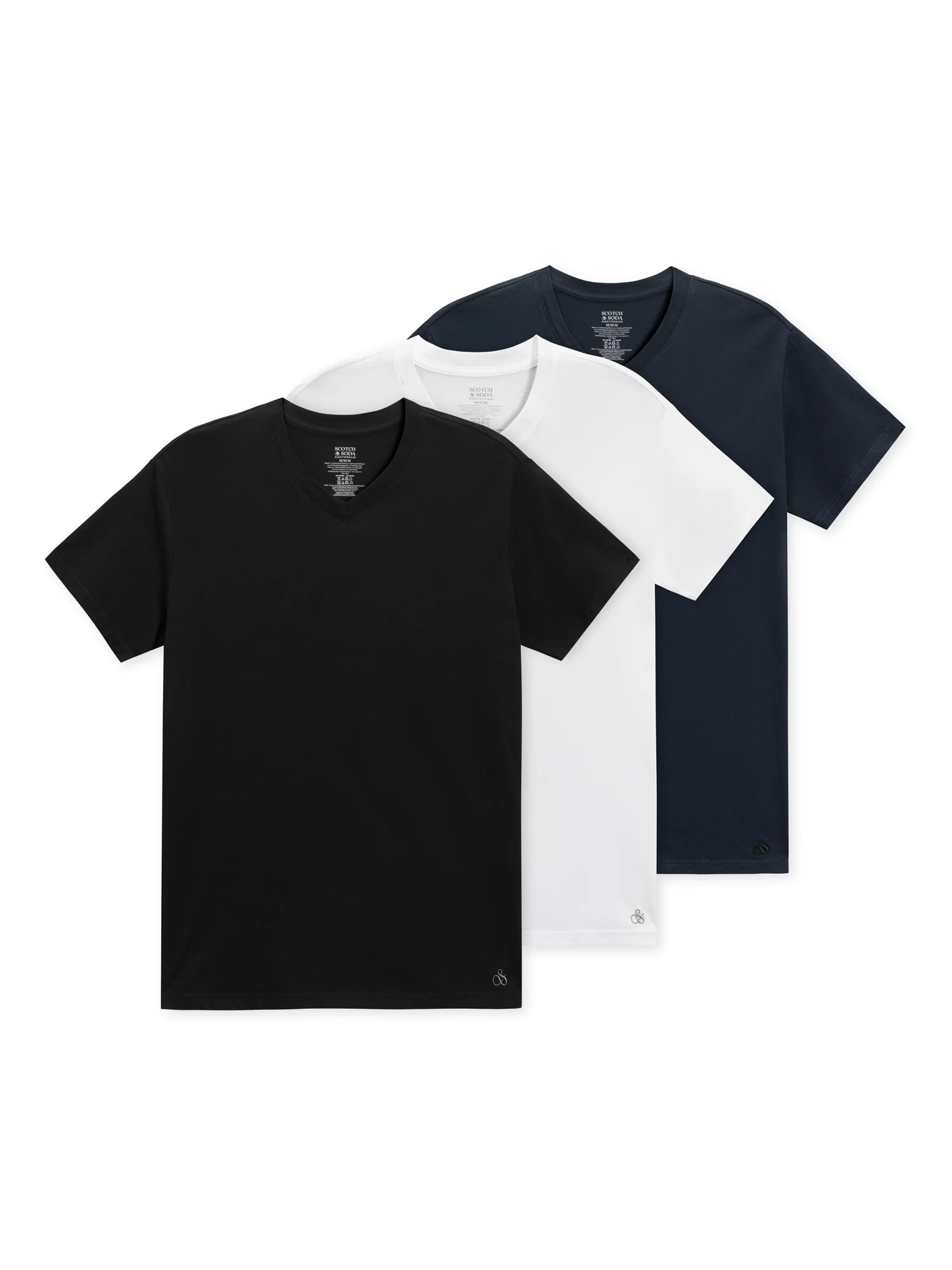3-PACK MENS ULTRA SOFT V-NECK T-SHIRTS - Image 11