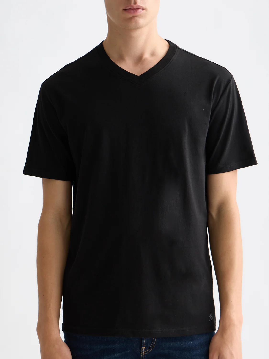 3-PACK MENS ULTRA SOFT V-NECK T-SHIRTS - Image 5
