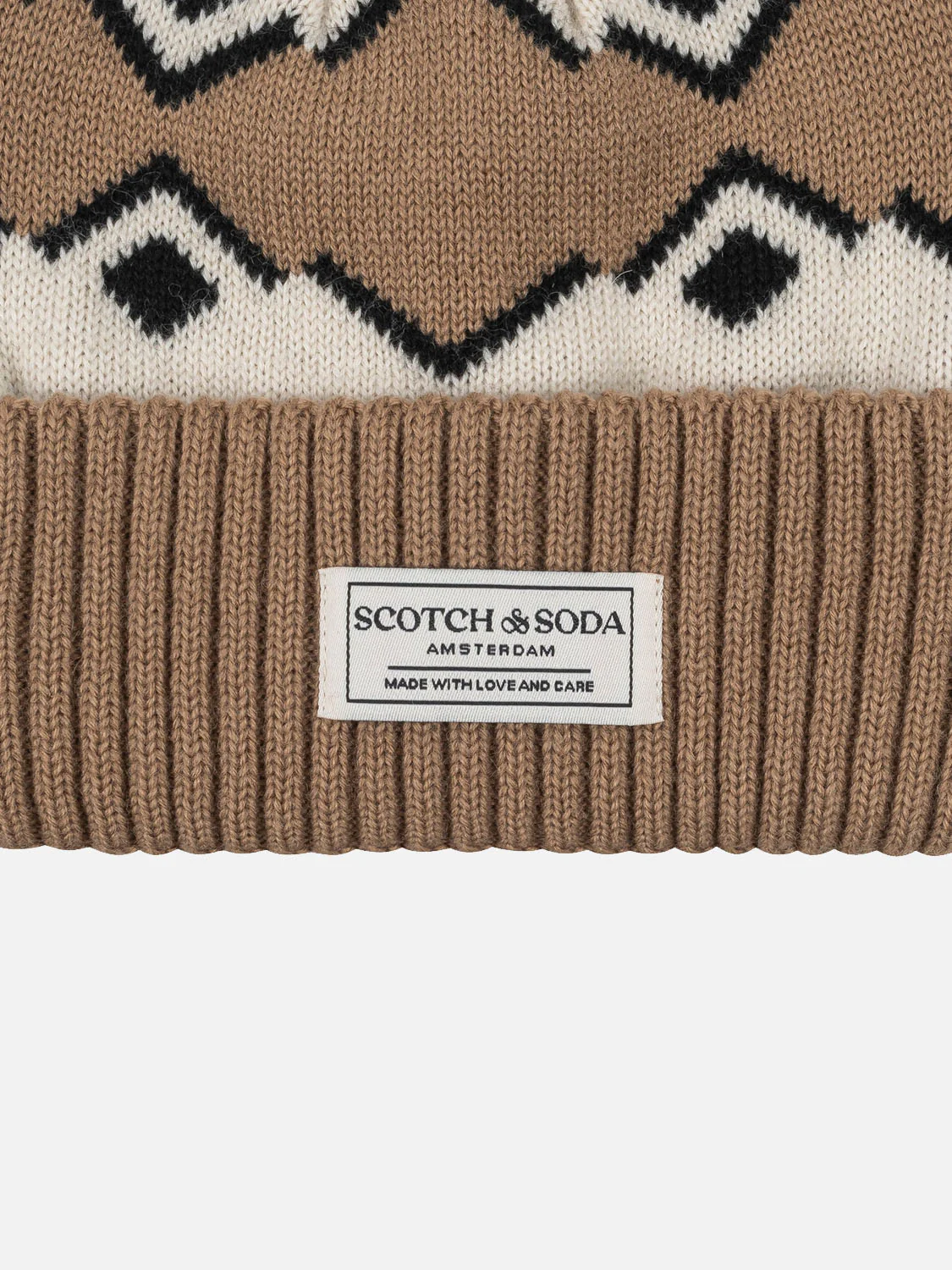 FAIRISLE CUFF BEANIE - Image 3