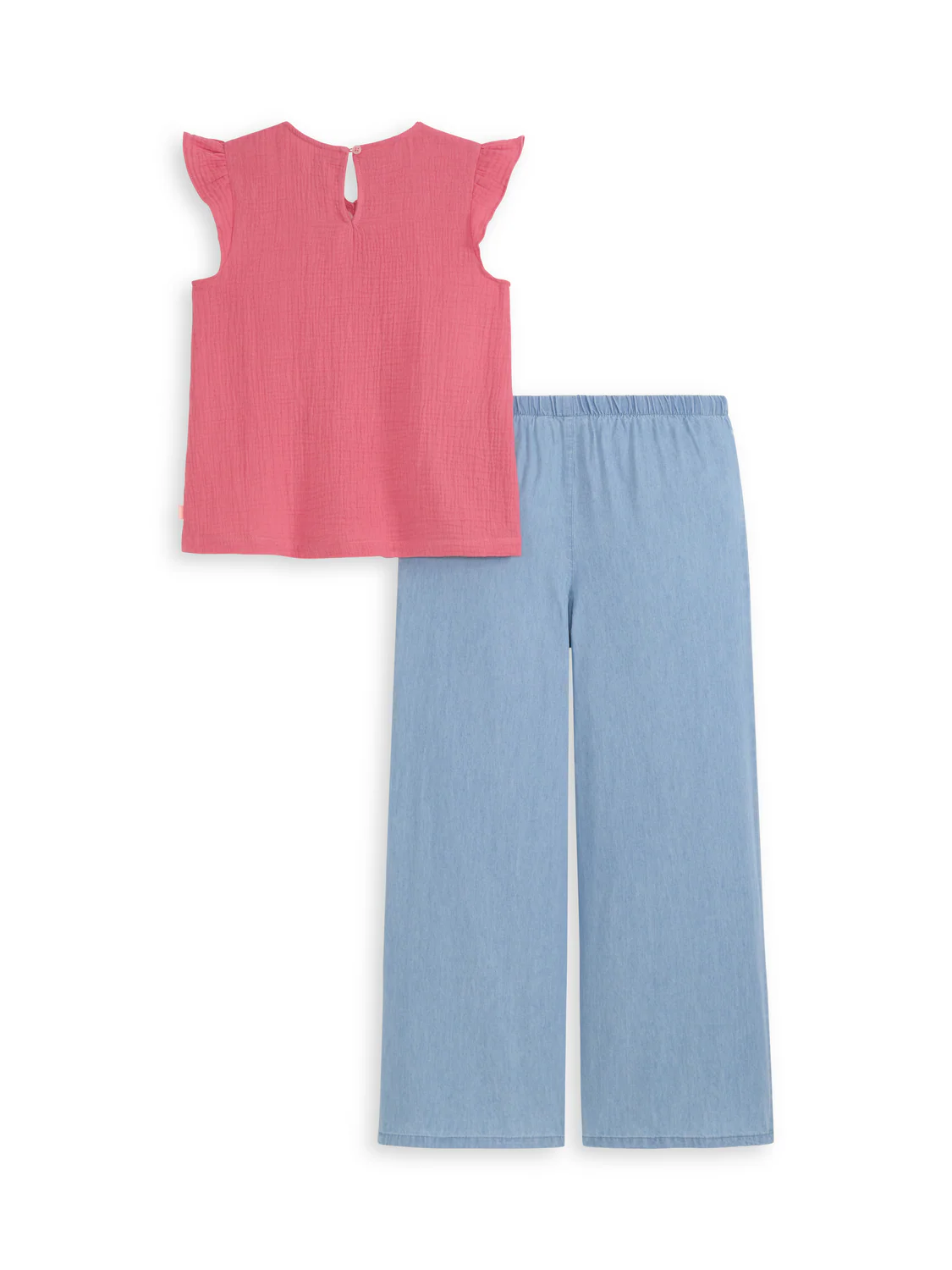 S&S GIRLS 2PC FASHION TOP & DENIM PANT SET - Image 5