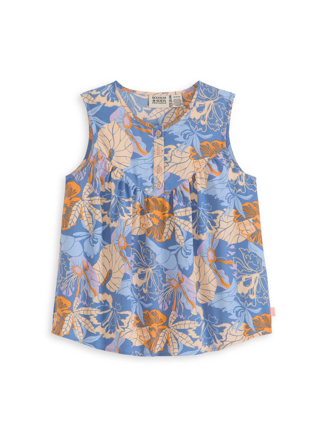 S&S GIRLS 2PC TOP & DENIM SHORT SET - Image 2