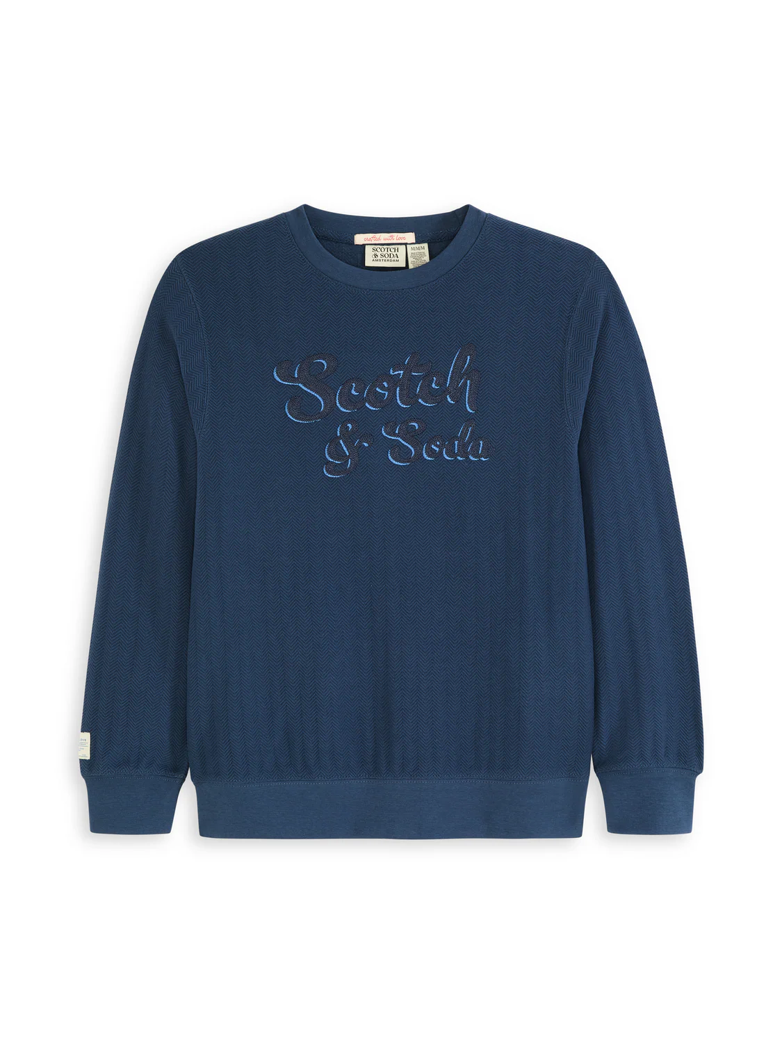 EMBROIDERED CREW