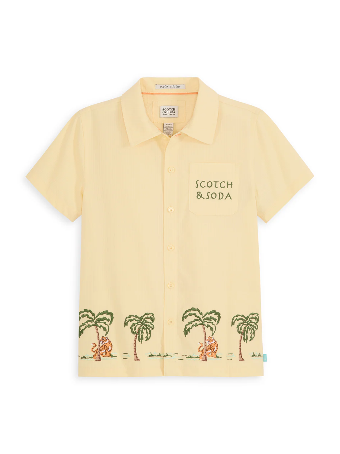S&S SEERSUCKER BUTTON UP