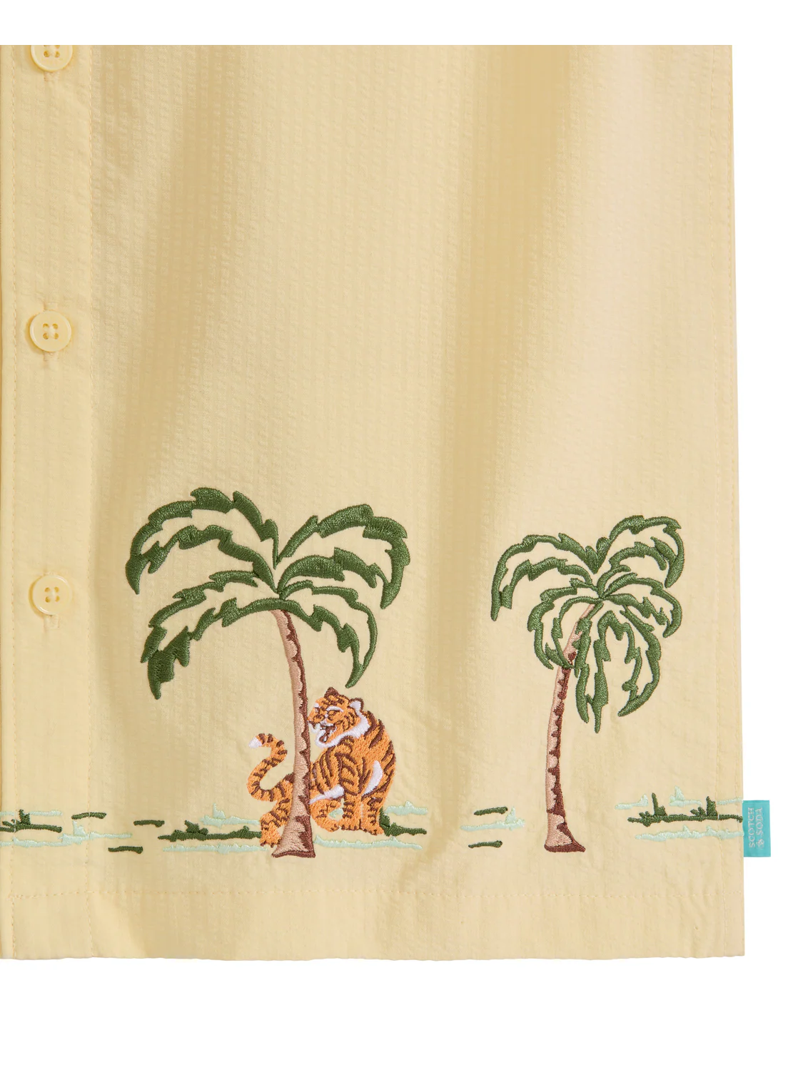 S&S SEERSUCKER BUTTON UP - Image 3