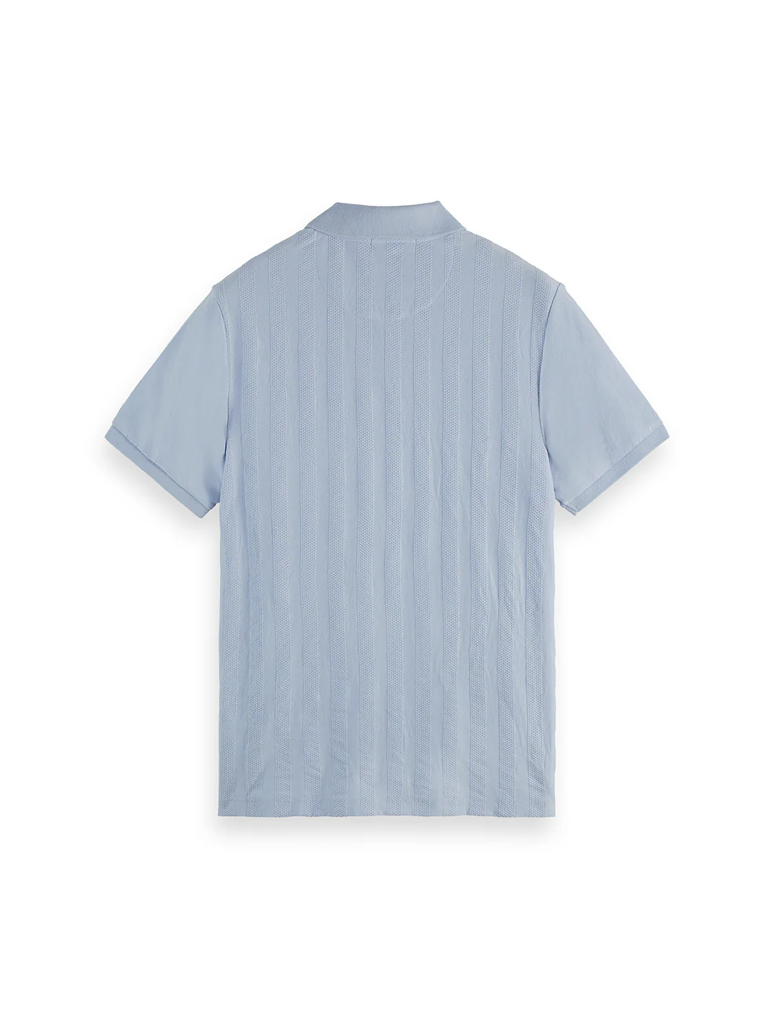POPCORN PIQUE ZIP POLO - Image 2