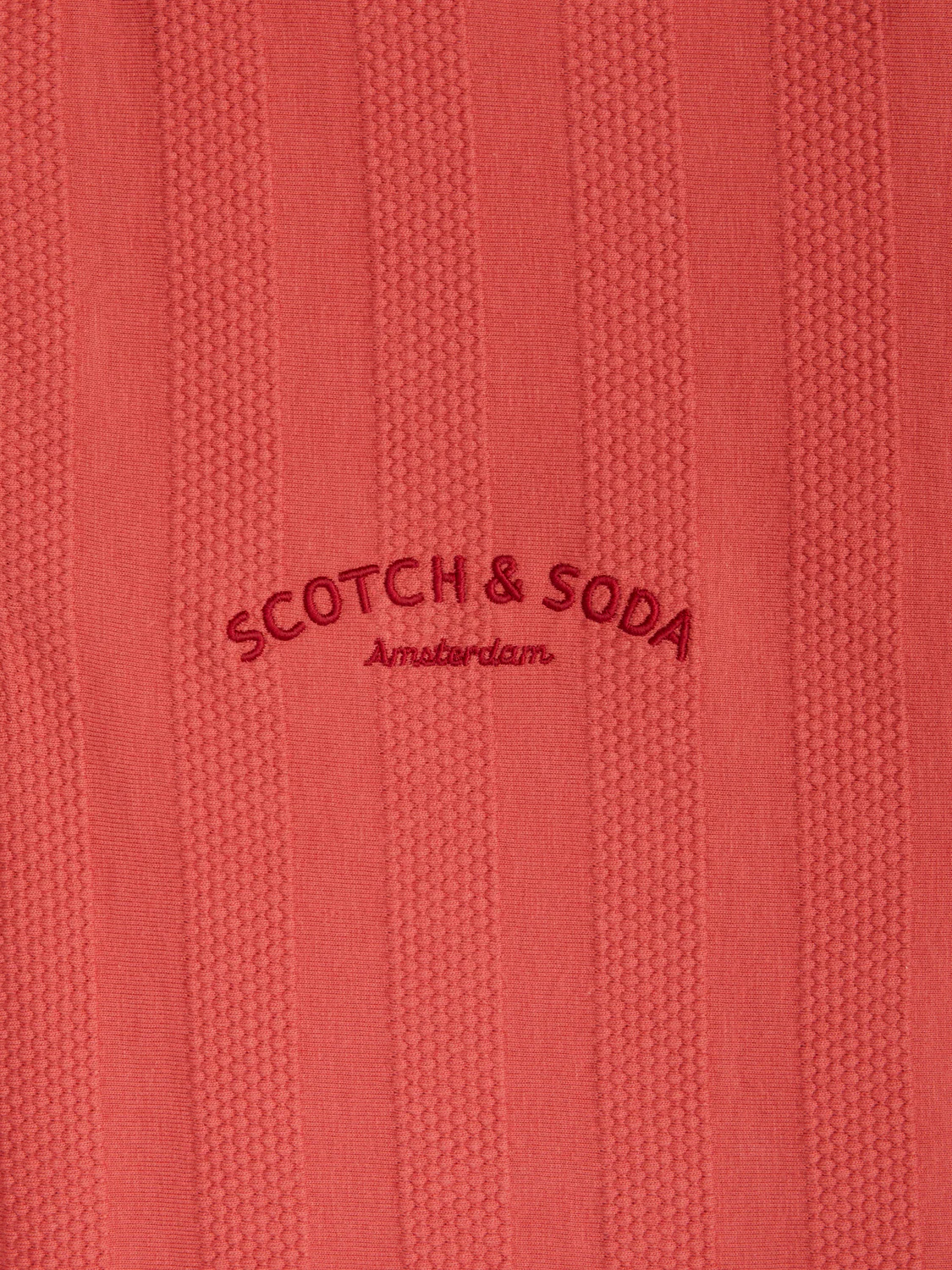POPCORN PIQUE ZIP POLO - Image 9