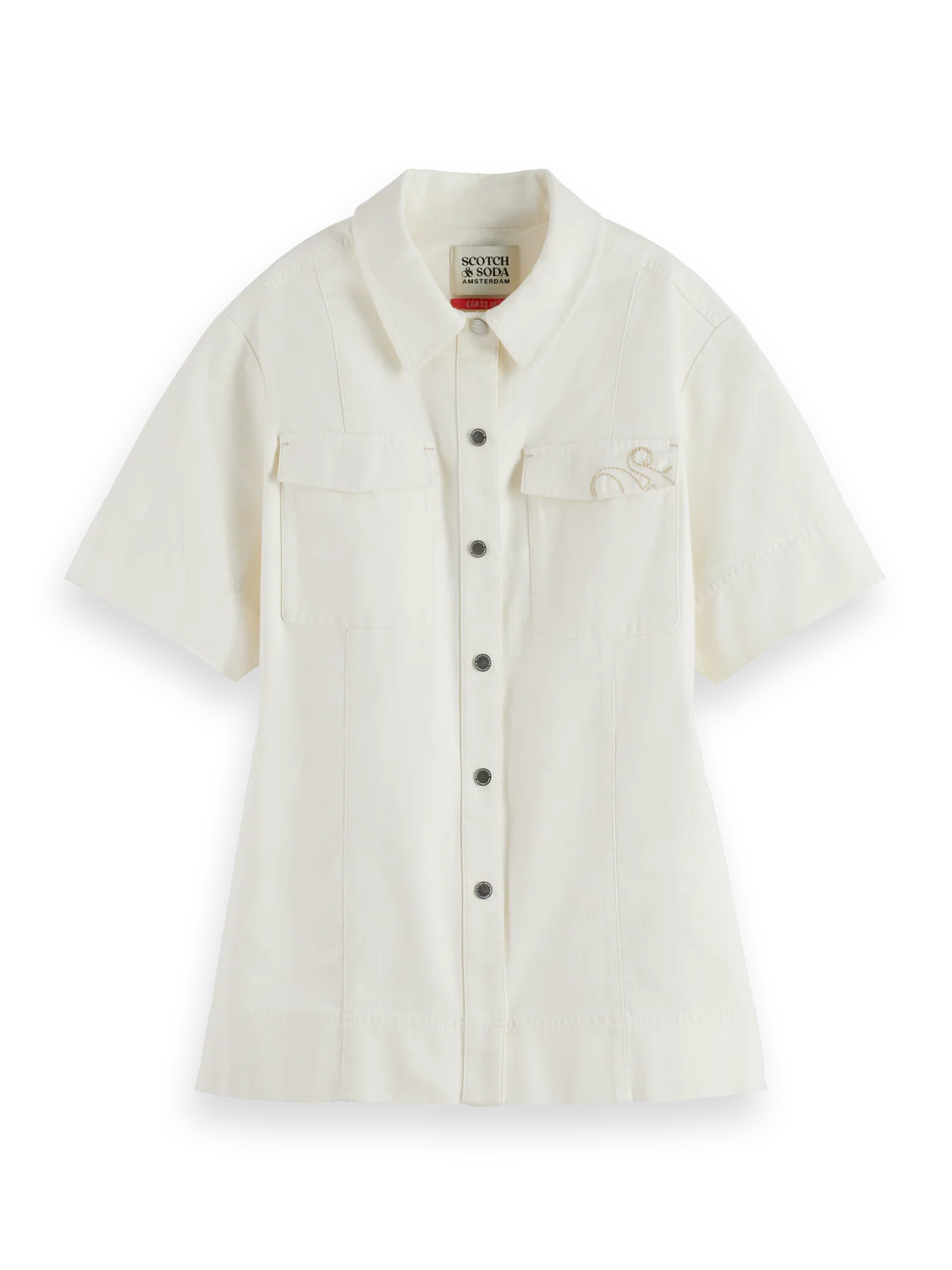 Patch pocket short sleeve shirt - Image 12