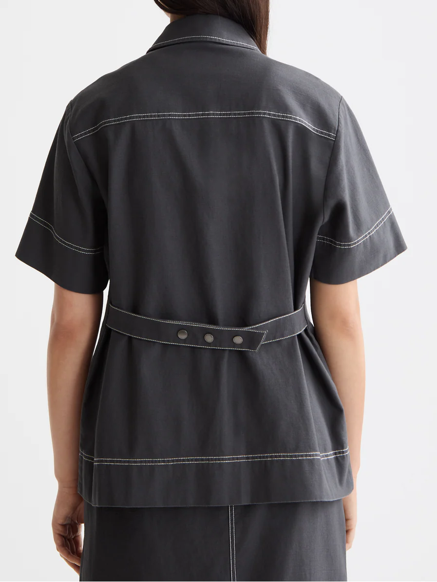 Patch pocket short sleeve shirt - Image 4