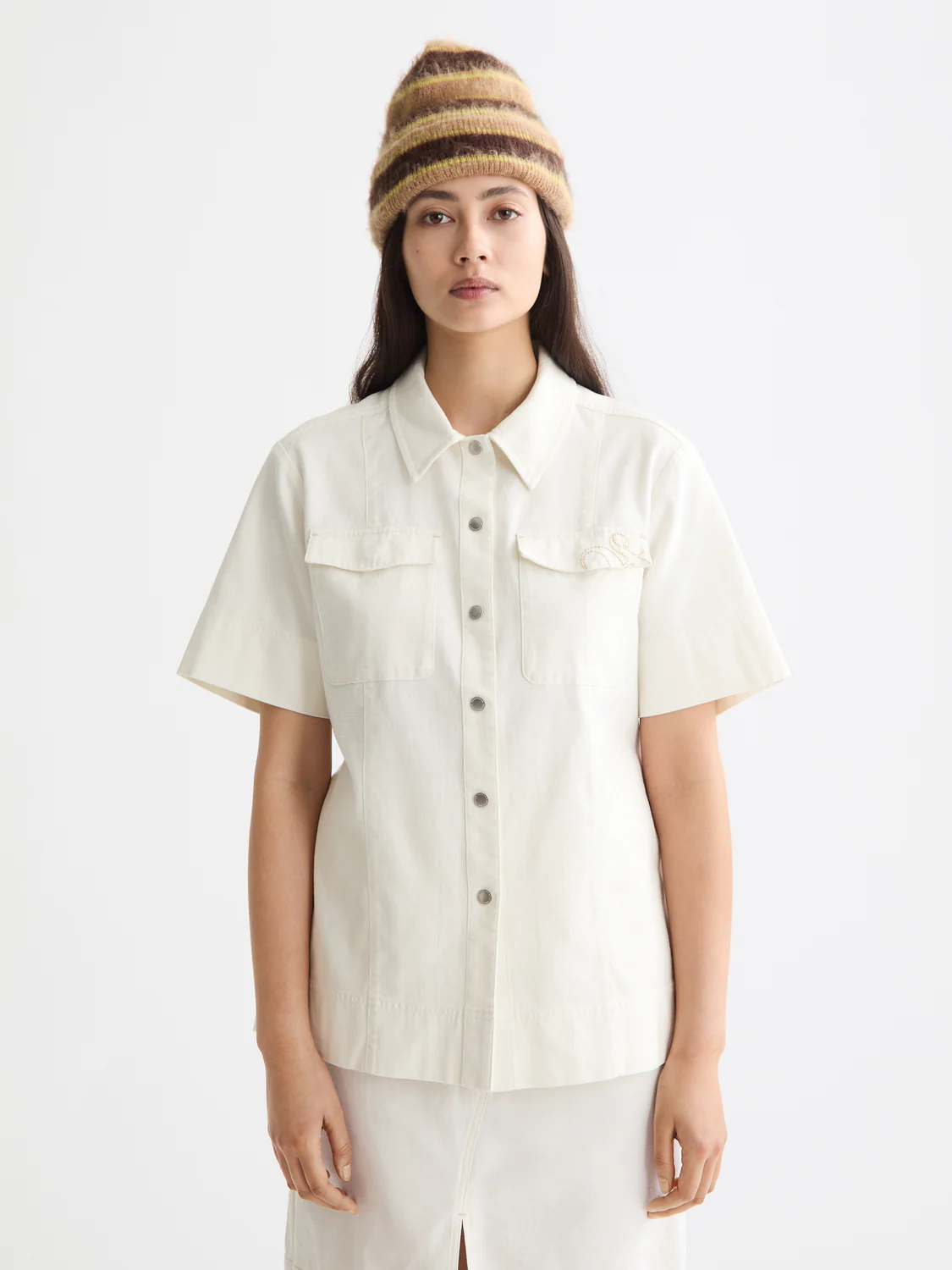Patch pocket short sleeve shirt - Image 8