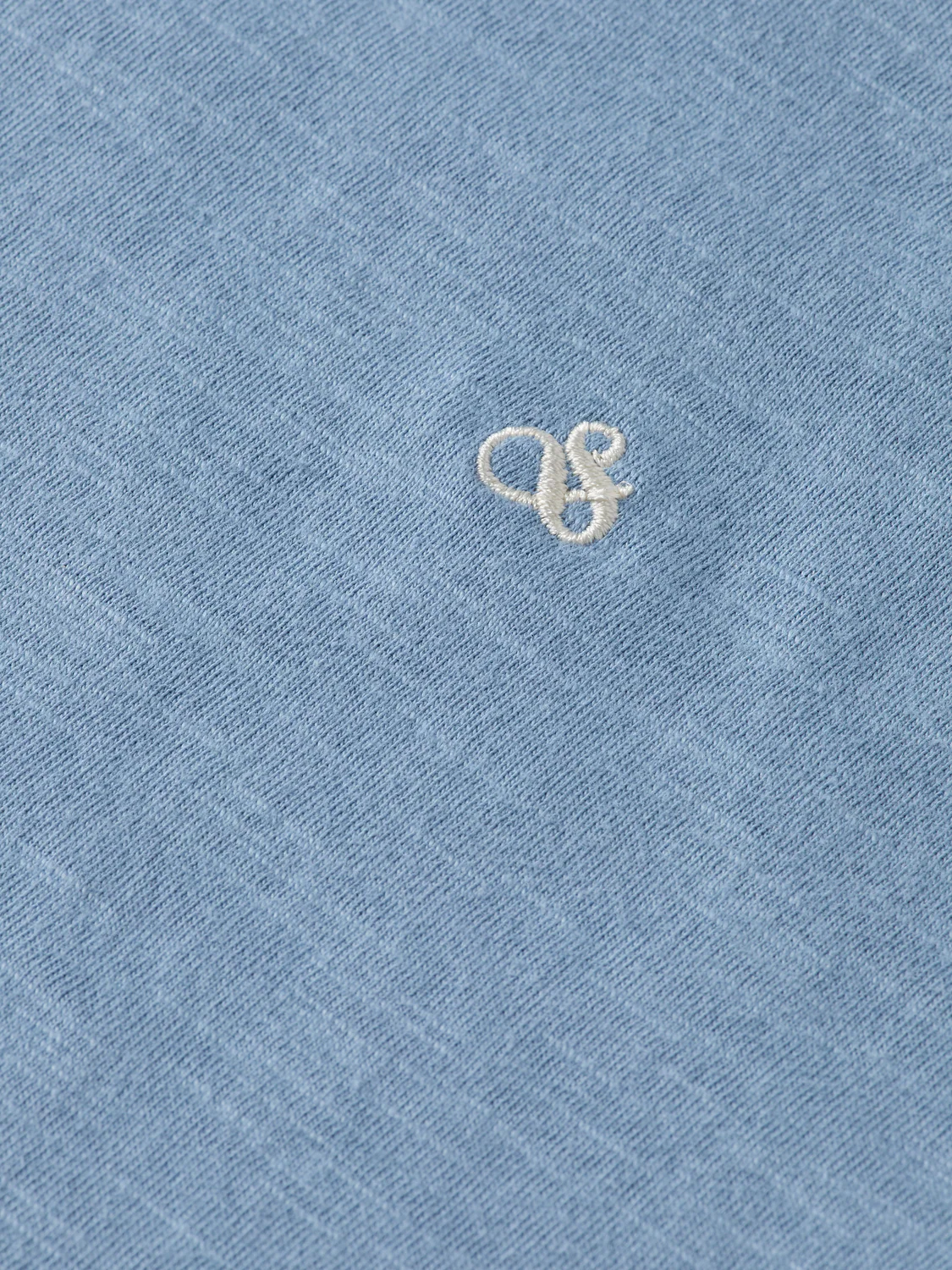 Slub V-neck T-shirt - Image 12