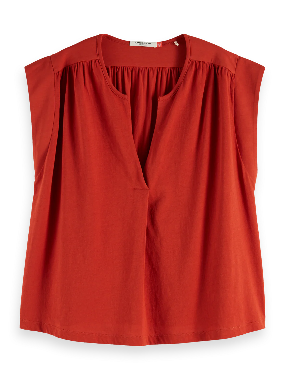 Drapey V-neck T-shirt - Image 14