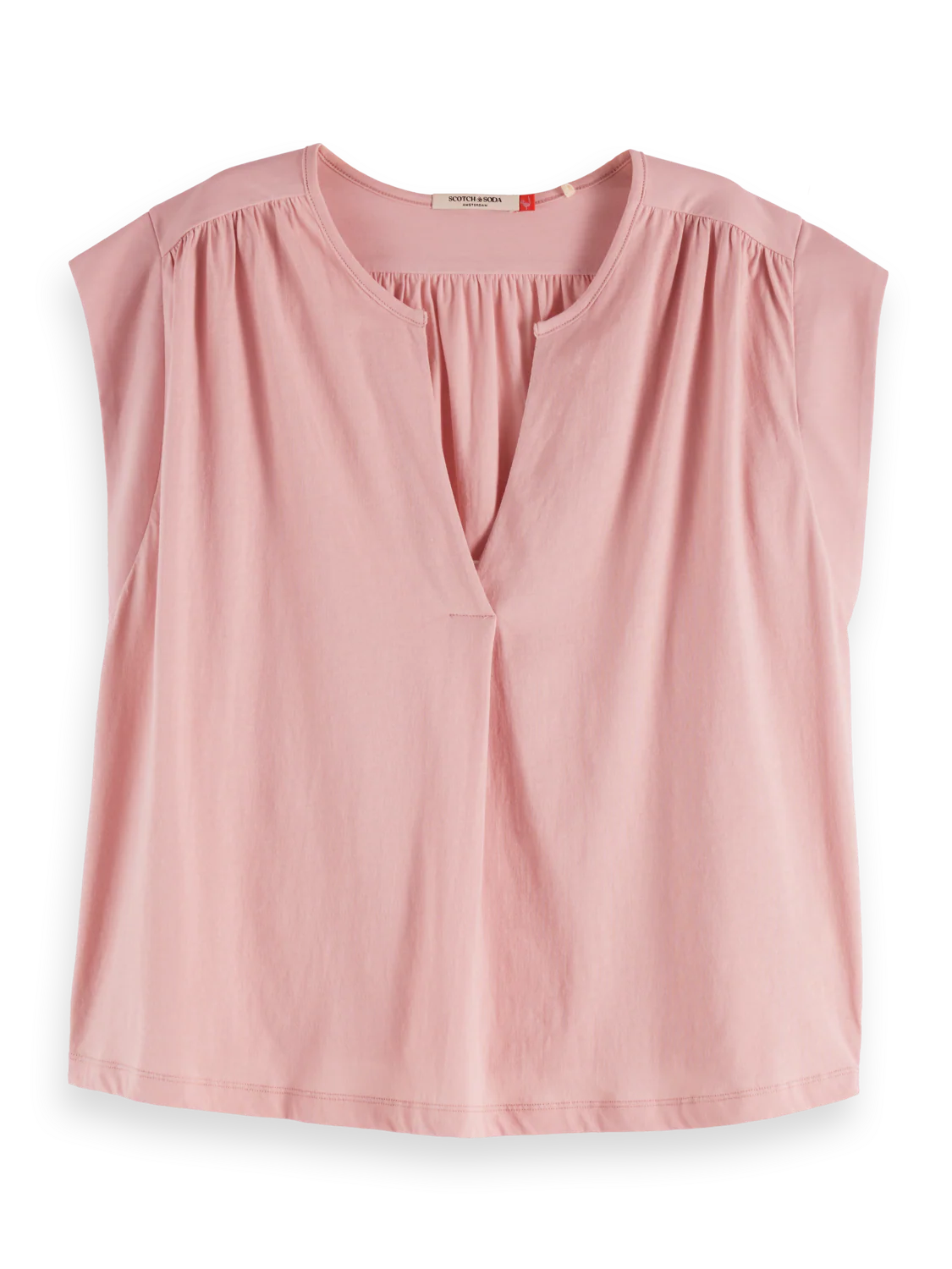 Drapey V-neck T-shirt - Image 8