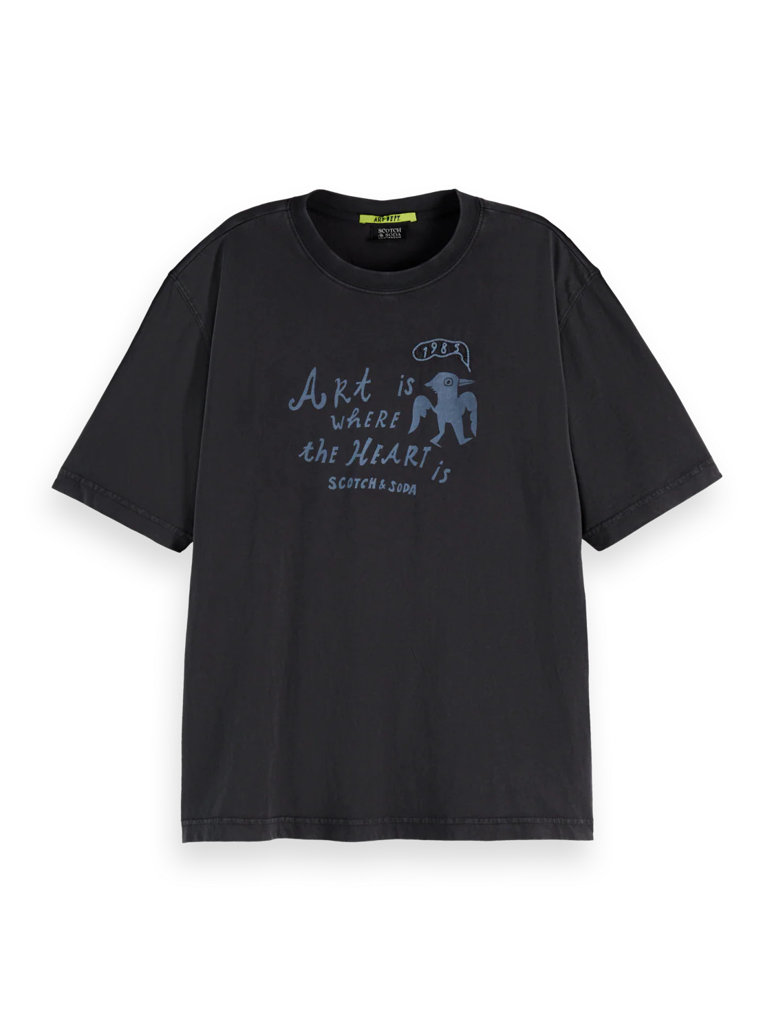 Washed artwork T-shirt - Image 5