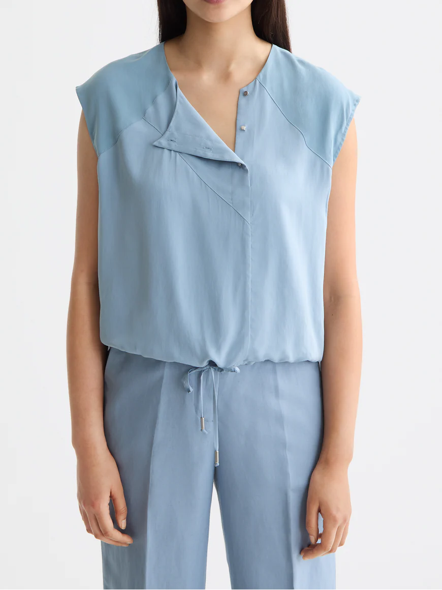 Drawstring waisted tank